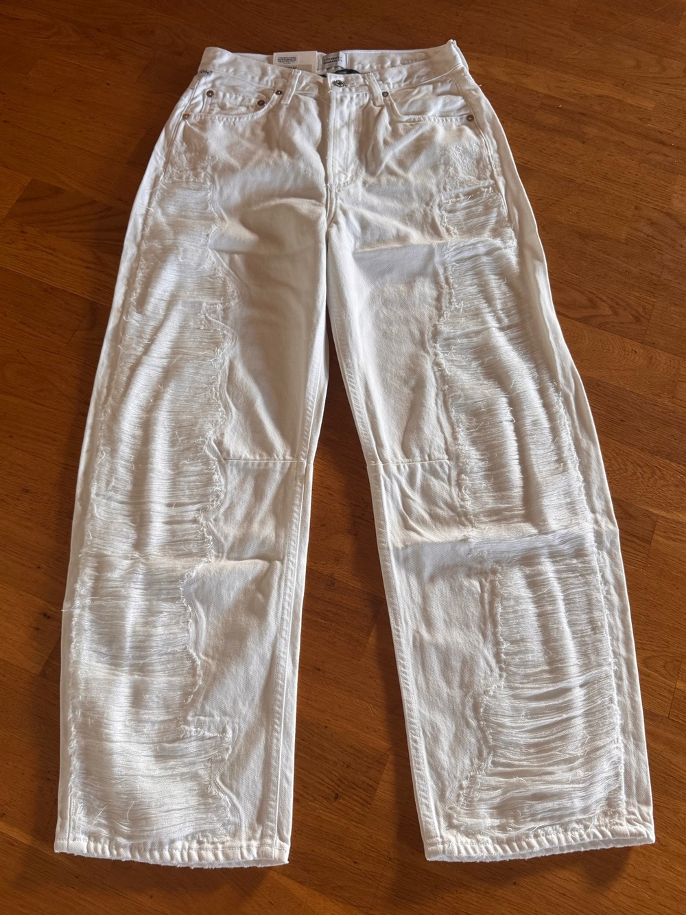 CITIZENS OF HUMANITY MIRO JEAN IN SHRED SIZE 26 NWT